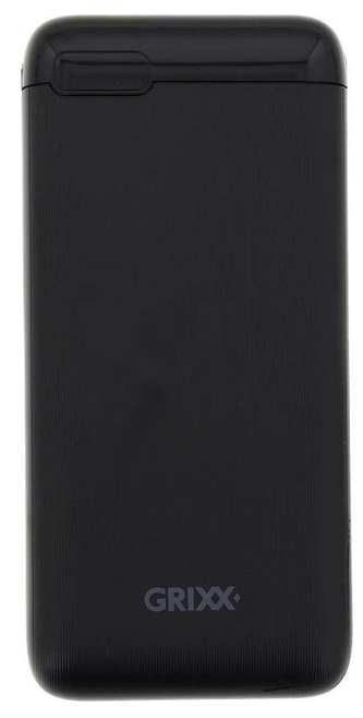 Мобільна батарея Grixx 20000 mA, Black (GREXTBP20PDB02)