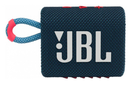 Портативна колонка JBL GO 3 Blue Coral (JBLGO3BLUP) фото №2