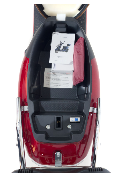 Електроскутер Opti Bike FY1200DT-5 Li-Ion Red фото №5