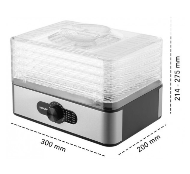 Сушка для фруктов Sencor SFD950SS фото №7