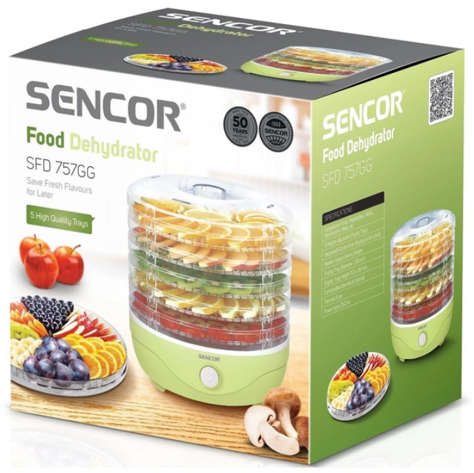 Сушка для фруктов Sencor SFD757GG фото №8