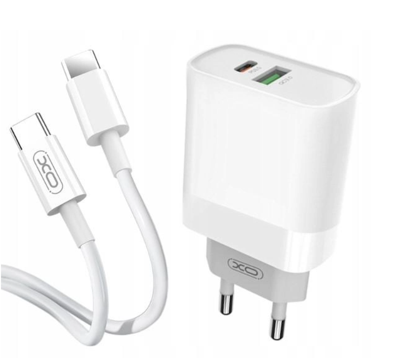 МЗП XO L64 PD 20W/1 USB 1 USB-C   Type-C White