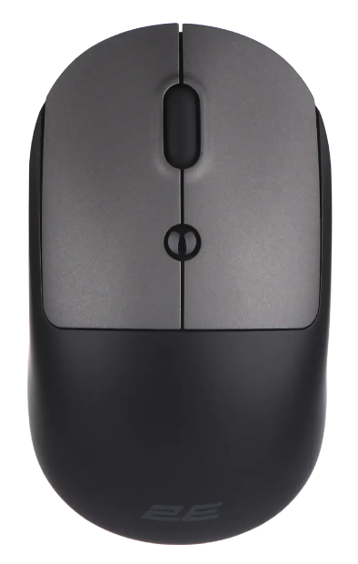 Комп'ютерна миша 2E MF218 Silent WL BT Black/Gray