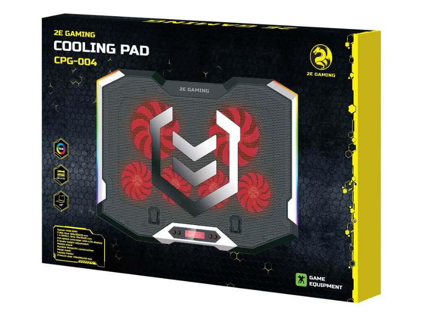 Подставка для ноутбука 2E GAMING CPG-004 15.6` Black фото №9