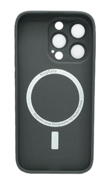 Чохол для телефона Aurora Glass Case for iPhone 14 Pro with MagSafe Graphite фото №3