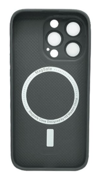 Чохол для телефона Aurora Glass Case for iPhone 14 Pro Max with MagSafe Graphite фото №2
