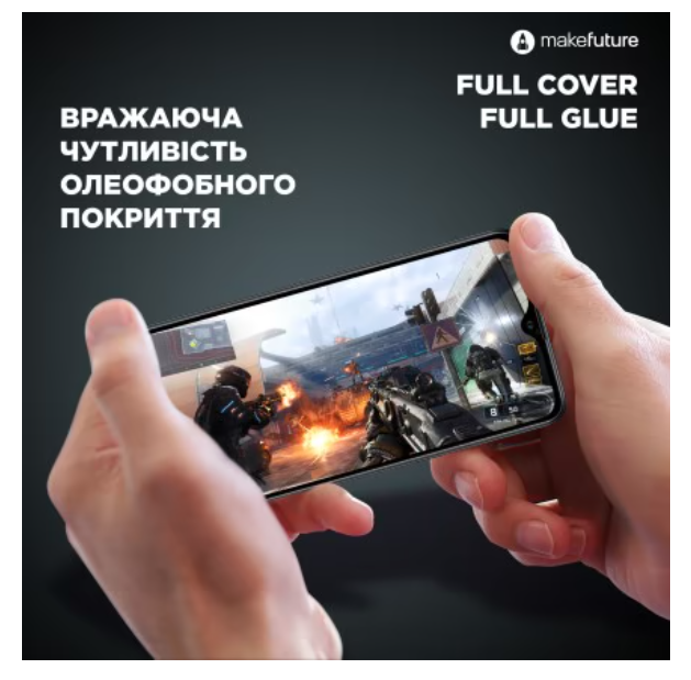 Защитное стекло MAKE Apple iPhone 14 Pro (MGF-AI14P) фото №5
