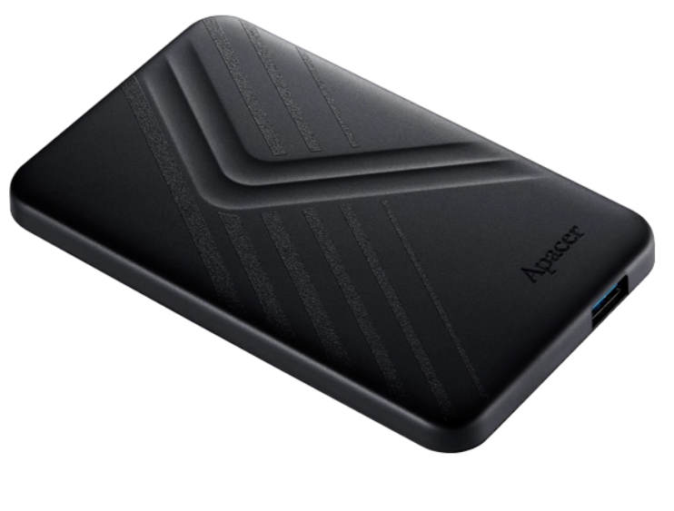 Зовнішній жорсткий диск Apacer PHD External 2.5'' USB 3.2 AC236 1Tb Black (color box) фото №3