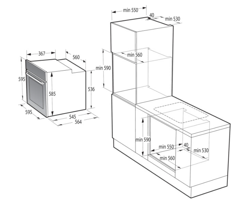 Духова шафа Gorenje BOSB6737E06X фото №10