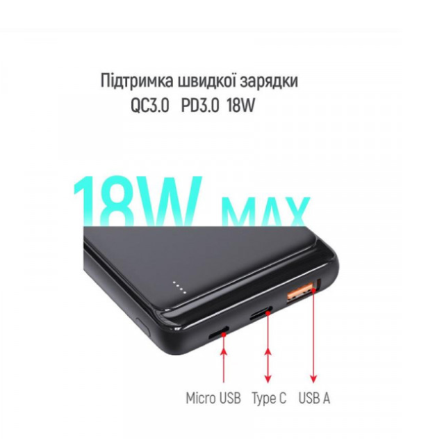 Мобильная батарея Colorway CW-PB100LPG3BK-PD фото №5