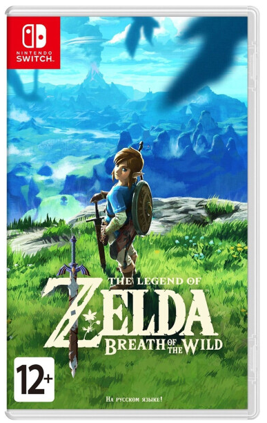 Диск GamesSoftware Switch The Legend of Zelda: Breath of the Wild, картридж