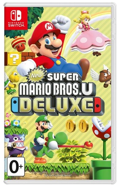Диск GamesSoftware Switch New Super Mario Bros. U Deluxe, картридж