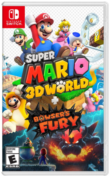 Диск GamesSoftware Switch Super Mario 3D World   Bowser's Fury, картридж