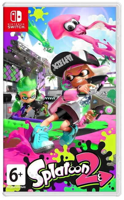 Диск GamesSoftware Switch Splatoon 2, картридж