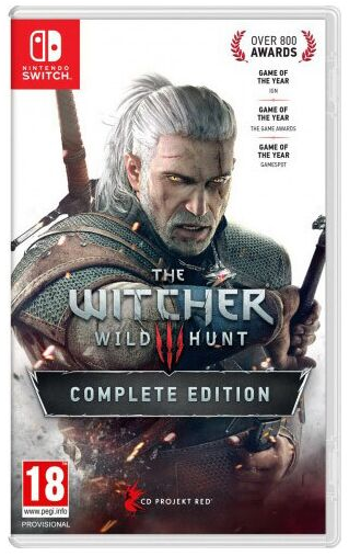 Диск GamesSoftware Switch The Witcher 3: Wild Hunt, картридж