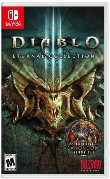 Диск GamesSoftware Switch Diablo III: Eternal Collection, картридж