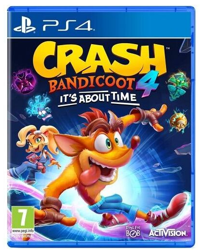 Диск GamesSoftware PS4 Crash Bandicoot™ 4: It’s About Time, BD диск