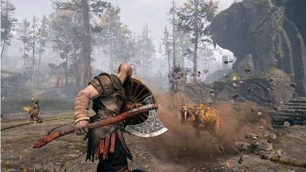 Диск GamesSoftware PS4 God of War (PlayStation Hits), BD диск фото №2