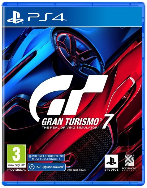 Диск GamesSoftware PS4 Gran Turismo 7, BD диск
