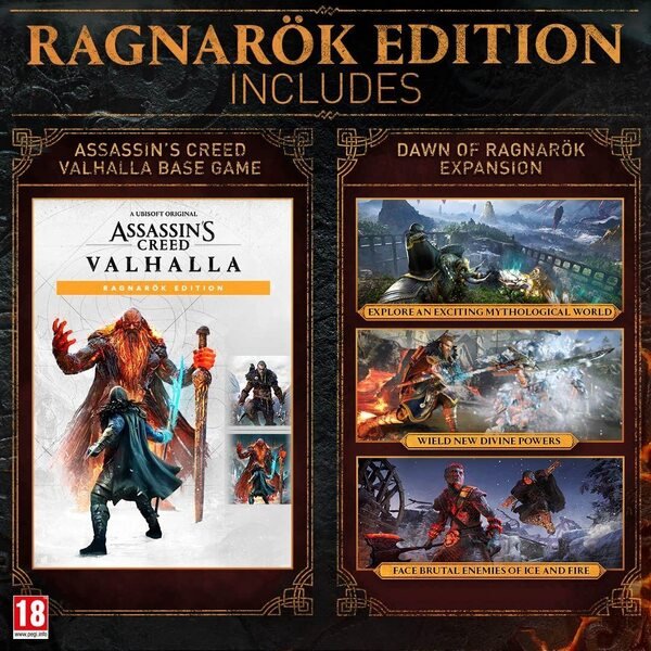 Диск GamesSoftware PS4 Assassin’s Creed Valhalla Ragnarok Edition, BD диск фото №2