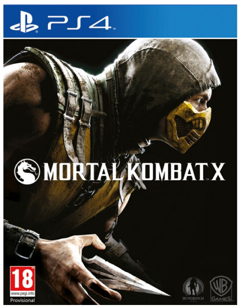 Диск GamesSoftware PS4 Mortal Kombat X (PlayStation Hits), BD диск