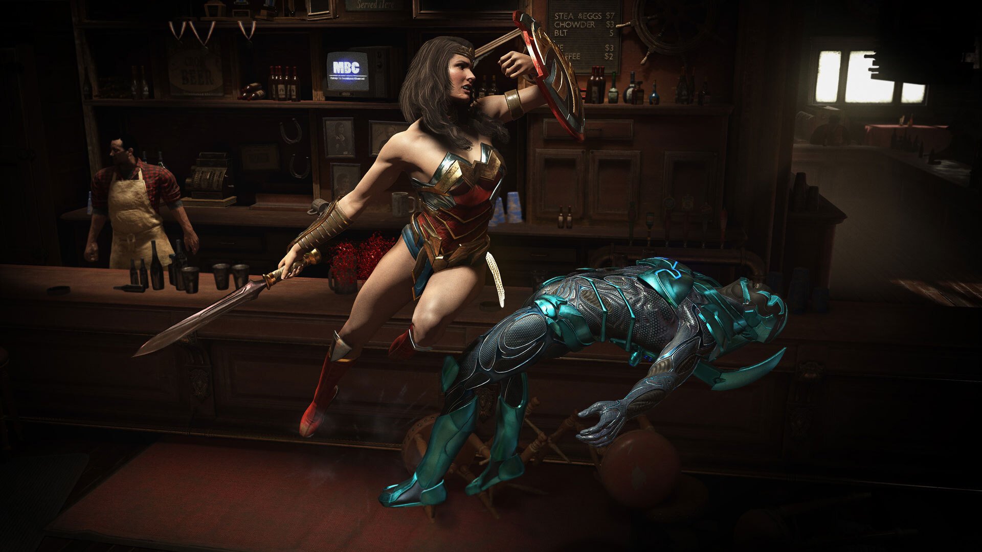 Диск GamesSoftware PS4 Injustice 2 (PlayStation Hits), BD диск фото №14