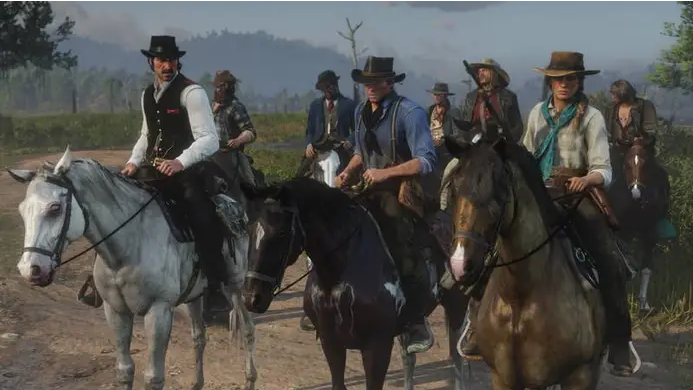 Диск GamesSoftware PS4 Red Dead Redemption 2, BD диск фото №5