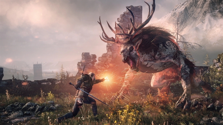 Диск GamesSoftware PS4 Dark Souls 3 / The Witcher 3 Wild Hunt, BD диск фото №9