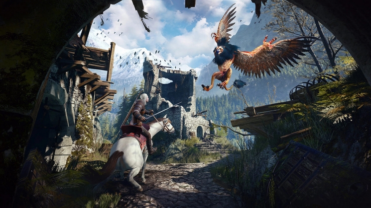 Диск GamesSoftware PS4 Dark Souls 3 / The Witcher 3 Wild Hunt, BD диск фото №11