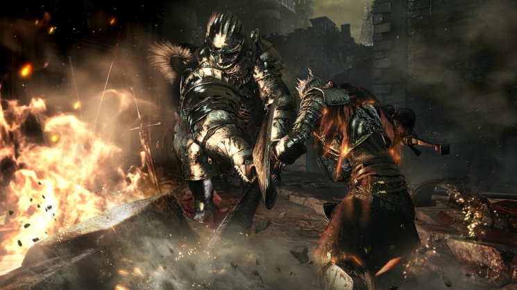 Диск GamesSoftware PS4 Dark Souls 3 / The Witcher 3 Wild Hunt, BD диск фото №4