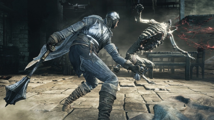 Диск GamesSoftware PS4 Dark Souls 3 / The Witcher 3 Wild Hunt, BD диск фото №5