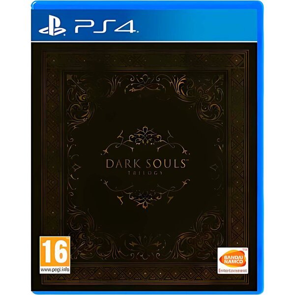 Диск GamesSoftware PS4 Dark Souls Trilogy, BD диск