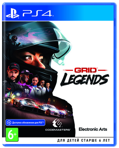 Диск GamesSoftware PS4 Grid Legends, BD диск