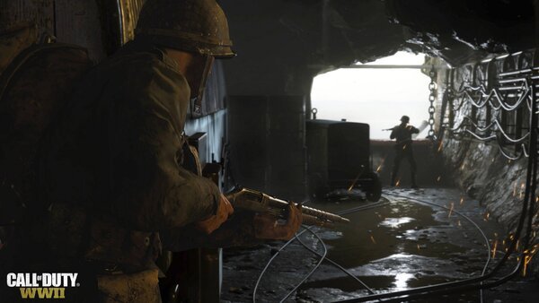Диск GamesSoftware PS4 Call of Duty WWII, BD диск фото №3
