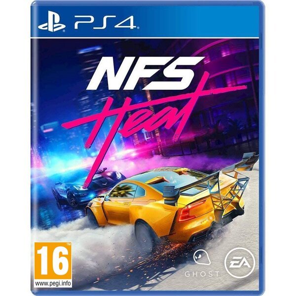 Диск GamesSoftware PS4 Need For Speed Heat, BD диск