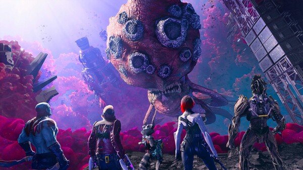 Диск GamesSoftware PS4 Guardians of the Galaxy, BD диск фото №2