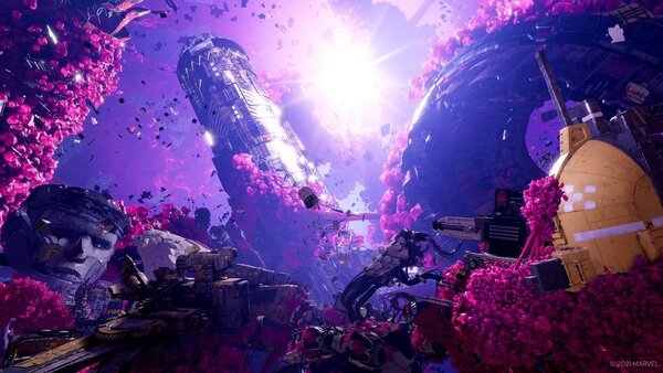 Диск GamesSoftware PS4 Guardians of the Galaxy, BD диск фото №3