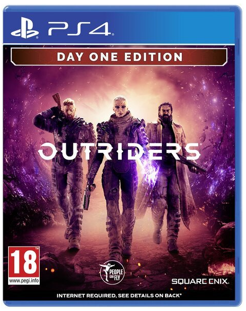 Диск GamesSoftware PS4 Outriders Day One Edition, BD диск