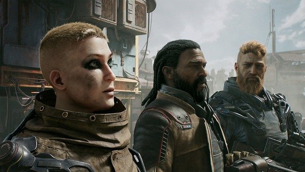 Диск GamesSoftware PS4 Outriders Day One Edition, BD диск фото №2