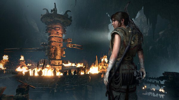 Диск Sony Shadow of the Tomb Raider Standard Edition, BD диск фото №2