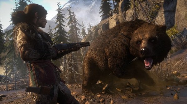 Диск GamesSoftware PS4 Rise of the Tomb Raider, BD диск фото №2