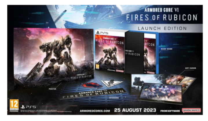 Диск GamesSoftware PS5 Armored Core VI: Fires of Rubicon - Launch Edition, BD диск фото №8