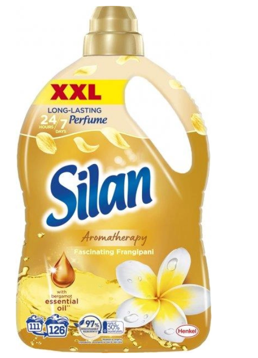 Кондиціонер для білизни Silan Ароматерапія Захоплюючий Франджіпані 2,772 л (9000101581874)