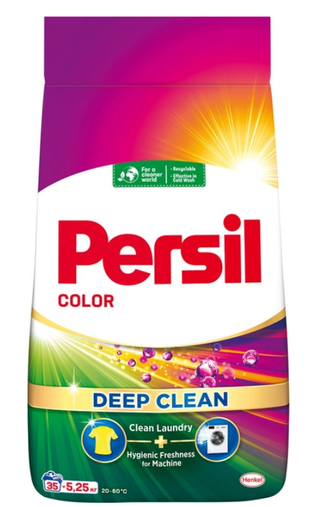 Порошок для стирки Persil автомат Колор 5,25 кг  (9000101573817)