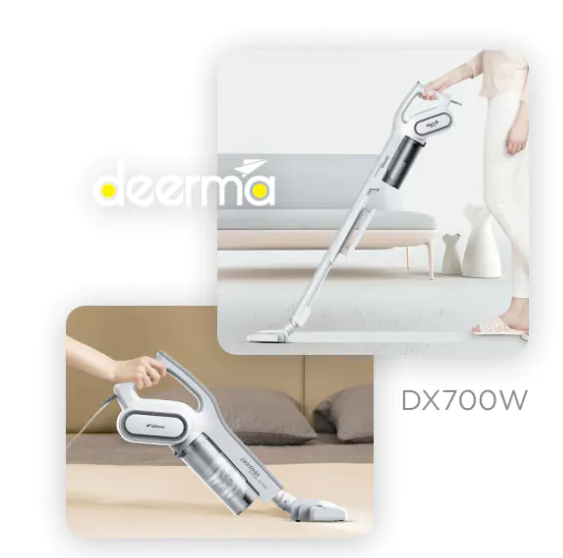 Пилосос ручний Deerma Vacuum Cleaner DX700W фото №6