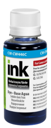 Чорнила для принтера Colorway Canon CL-446 100мл Cyan CW446C