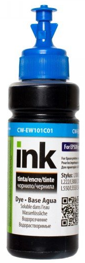 Чернила для принтера Colorway Epson L-100/200 series 100мл Cyan EW101C