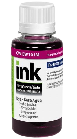 Чорнила для принтера Colorway Epson L-100/200 series 200мл Magenta EW101M