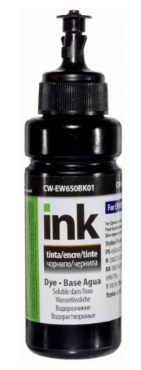 Чорнила для принтера Colorway Epson TX650 100мл Black EW650BK