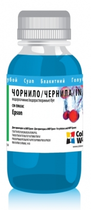 Чорнила для принтера Colorway Epson TX650 100мл Cyan EW650C
